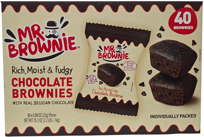 미스터브라우니 초콜릿, 40개, 25g