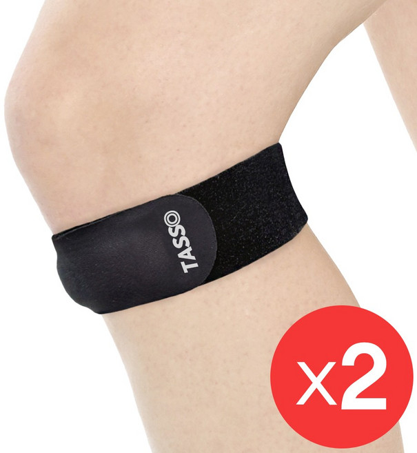 (1+1) 고탄력 슬개골 무릎보호대 슬개건 런닝 등산 헬스, 1세트, 슬개골 무릎밴드