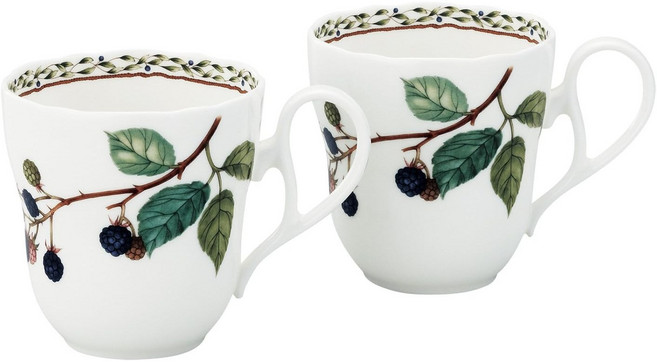 Noritake 노리다케 머그컵 세트 375cc 오차드가든 전자레인지 대응 2개 본차이나 P97855/4911