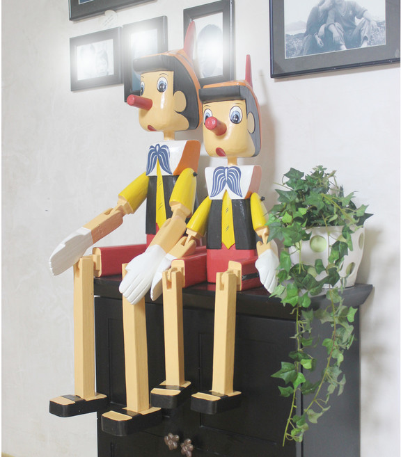 인테리어zip 1M (109cm) 피노키오 관절인형, 80cm