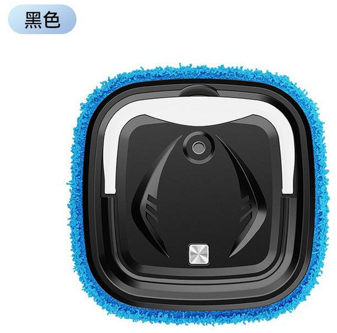 智慧拖地機器人家用清潔機, P6 - 1黑色拖地機帶噴霧1拖布, 如圖