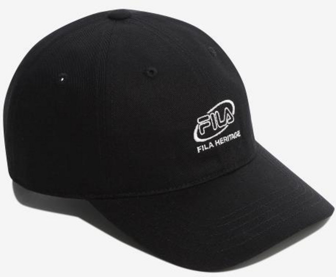 휠라키즈 에센셜 코튼 볼캡_(FK3CPG1003X_BLK)