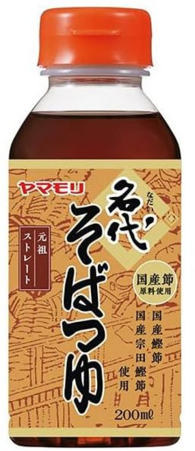 일식 국물 조미료 야마모리 명대 소바 육수 200ml 페트병x15개입x2상자