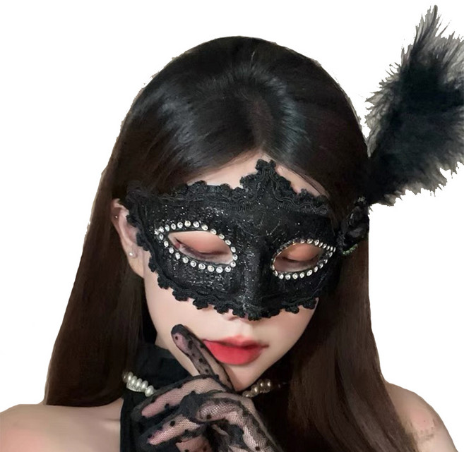 고급 레이스 가면 파티 가면무도회 랄로윈 파티 촬영소품 성인용 페스티벌 코스튬