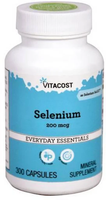 비타코스트 셀레늄 셀렉트 200mcg 캡슐 300정, 1개 - 쿠팡