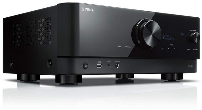 야마하 AV 리시버 RX-V6A (B) 7.1ch Dolby Atmos DTS : X 4K120Hz Amazon Music Amazon Alexa