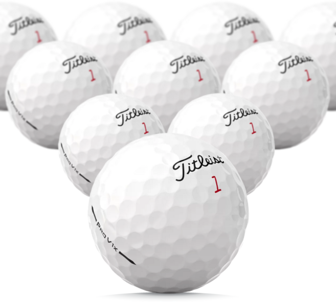 로스트볼 삼선인쇄 타이틀리스트 ProV1 Prov1x S급골프공, 4피스 흰색, 1개, 20개입