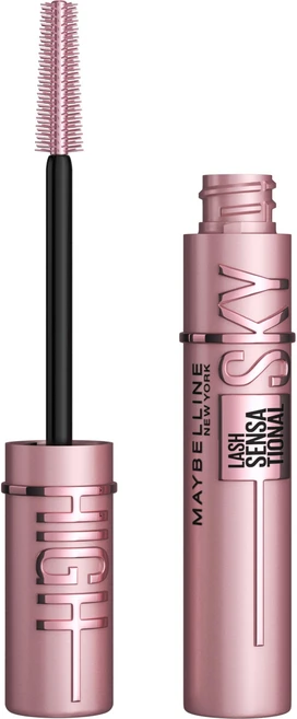 메이블린 래쉬 센세이셔널 스카이 하이 워셔블 마스카라 메이크 Maybelline Lash Sensational Sky High Washable Mascara Makeup Volu, 1개, VERY BLACK - 쿠팡