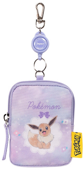 impact 怡寶 寶可夢 Pokemon 伊布伸縮掛式零錢包 悠遊卡包 IMPKML16