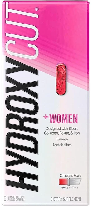 하이드록시컷 맥스 포 우먼 래피드 릴리즈 캡슐, 60정, 1개 - 쿠팡