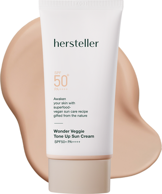 허스텔러 원더 베지 톤업 선크림 SPF50+ PA++++, 50ml, 1개