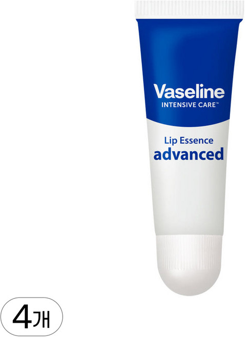 바세린 인텐시브 케어 립 에센스, advanced, 10ml, 4개