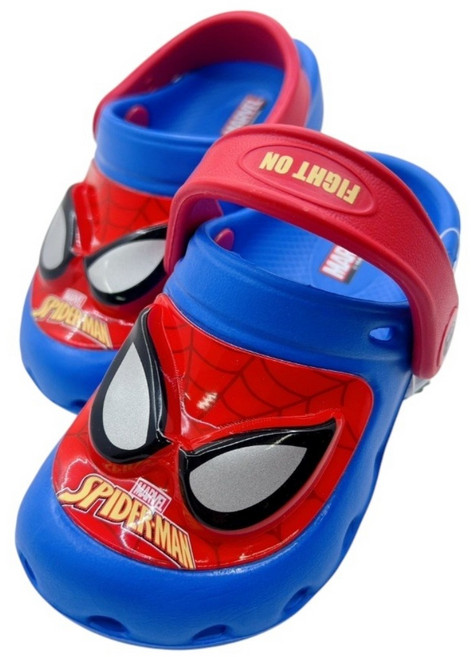 MARVEL 漫威 蜘蛛人 兒童電燈布希鞋 （可碰水）