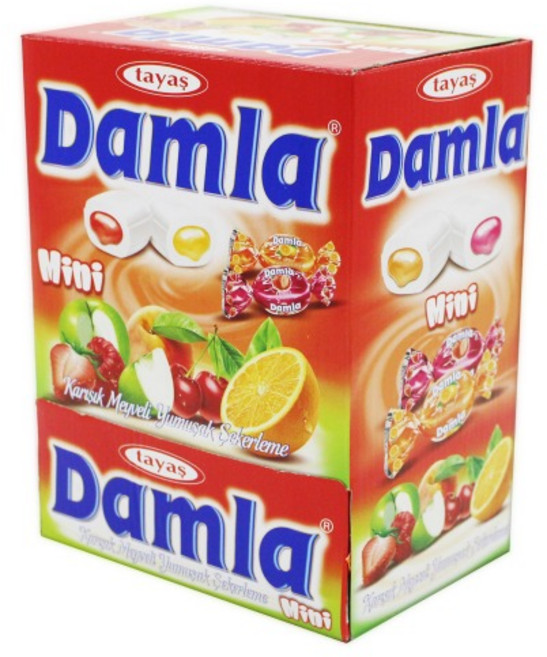 타야스 미니 담라 어소티드 소프트캔디, 1개, 2kg