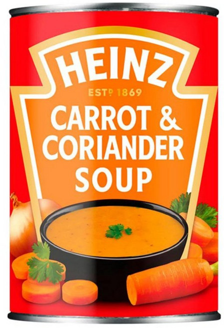 영국 하인즈 Heinz Carrot & Coriander Soup 당근 & 고수 스프, 400g, 2개
