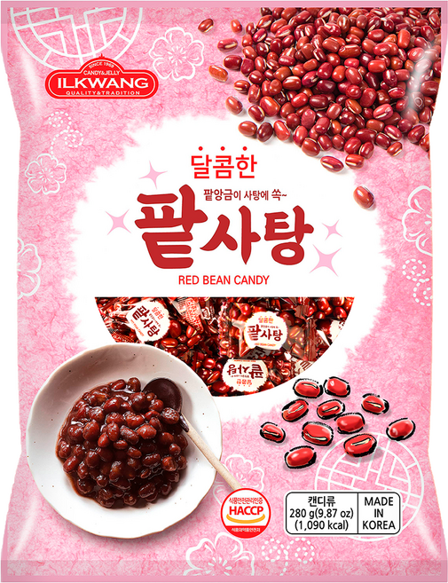 일광제과 팥사탕, 280g, 10개