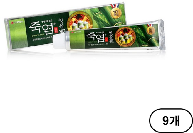 죽염 잇몸고 치약, 140g, 9개