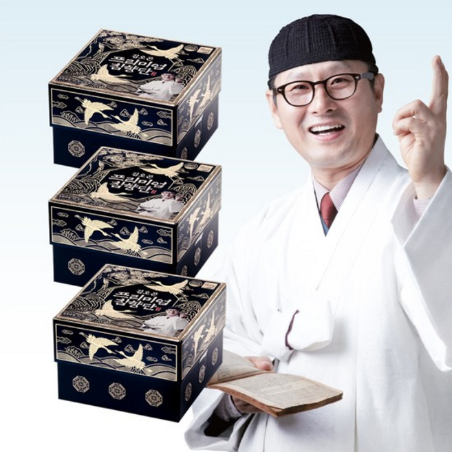 김오곤 프리미엄 침향단 100환 x 3통, 450g