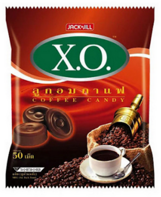 엑스오 커피 캔디, 110g, 3개