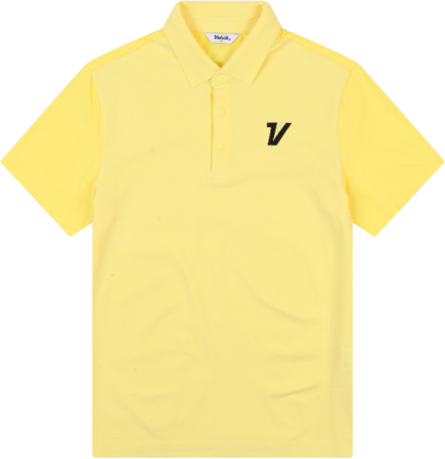 볼빅 판매 남성 골프 니트 하이브리드 반팔 티셔츠 VMTSN401_YE