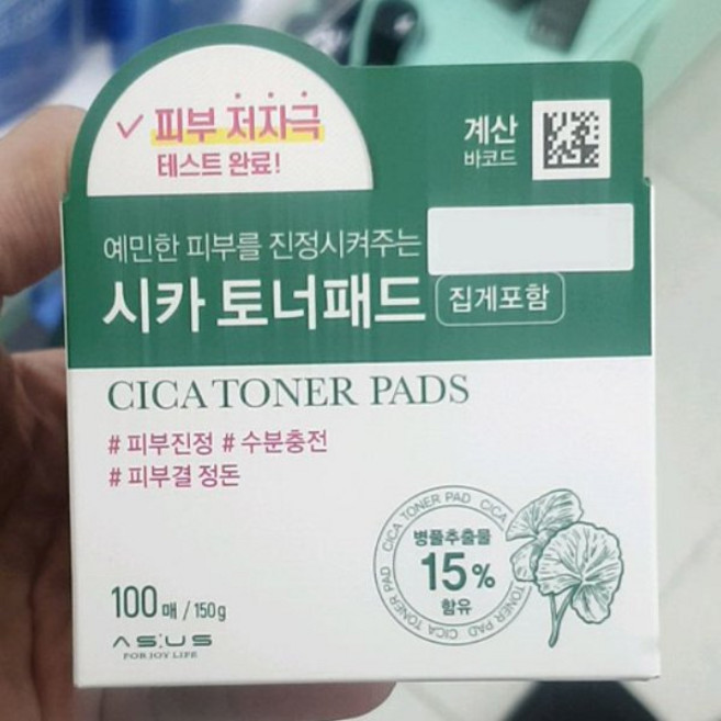 시카 카밍 토너 패드, 1개, 100매입