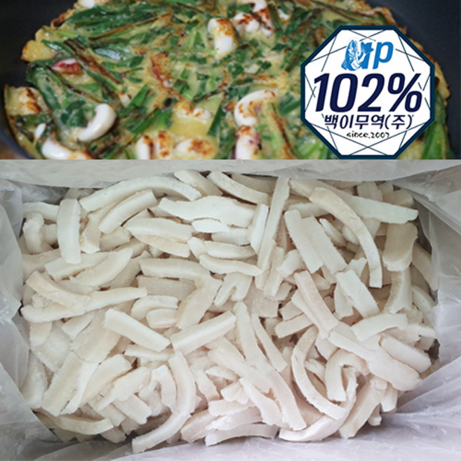 쫄깃 대왕오징어 몸채 4kg, 1개