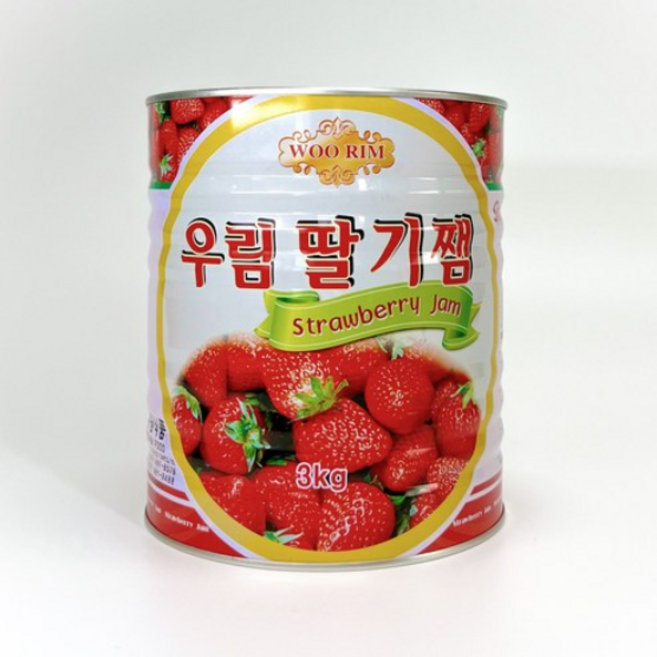 우림 딸기쨈 3kg 과일잼, 7개