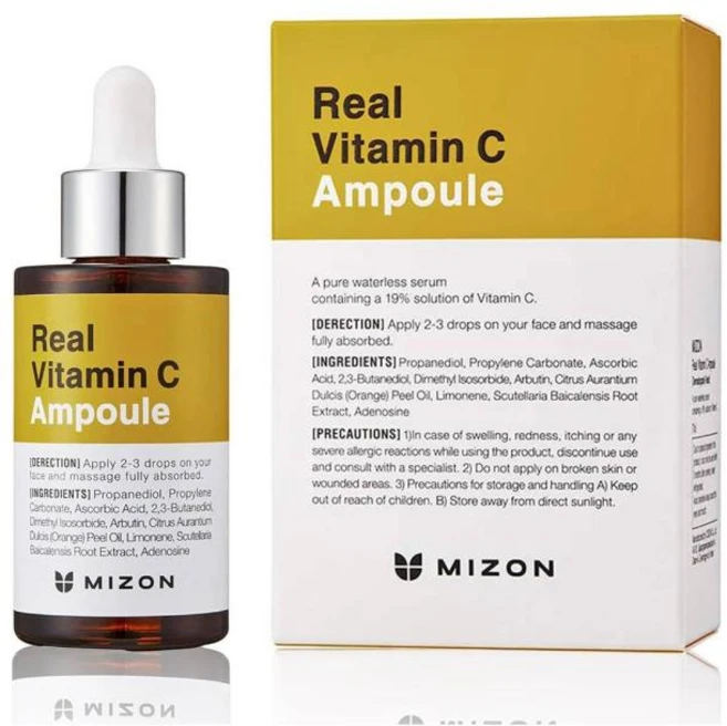 MIZON 리얼 비타민C 앰플 30ml, 1개 - 쿠팡