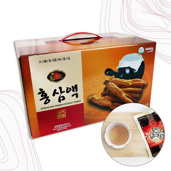 굿소일즈 정성담은 금산 고려 홍삼 추출액 100% 재래식 저온 공법 은은한맛, 100ml, 60개