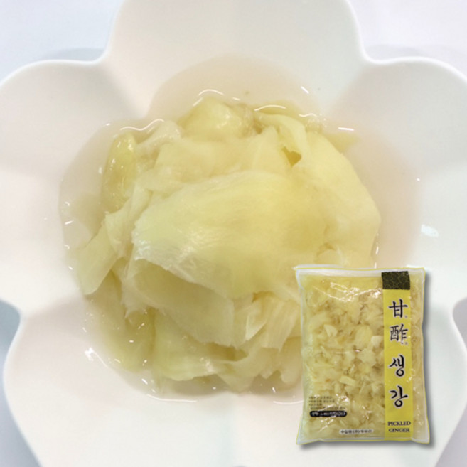 여우마을 백초생강 생강절임, 6개, 1.3kg