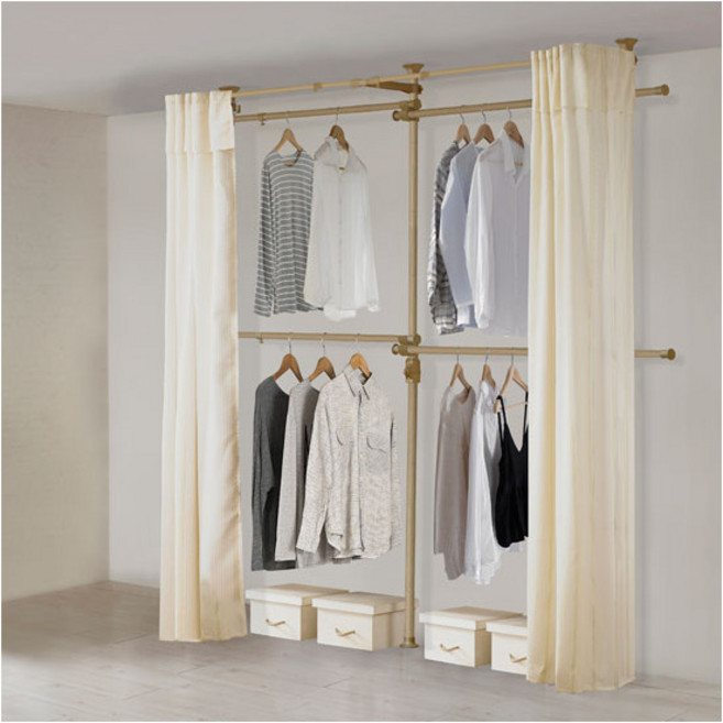 [왕자행거] 왕자 프리미엄우드4단커튼행거_cp, 상세 설명 참조