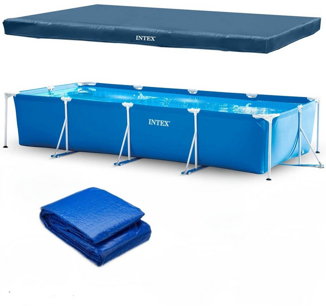 인텍스 3m 대형+덮개+바닥깔개 포함 풀장 인덱스 28272 수영장, 1개