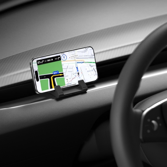 테슬라 모델3 모델Y 주니퍼 핸드폰 태블릿 대시보드 고정 거치대 대시보드 고정 마운트, 1개