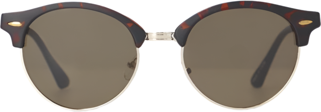 플라잉타이거 코펜하겐 반뿔테 호피 선글라스 UV 차단 유로커머스