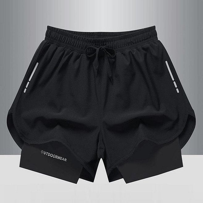 남자 수영복 반바지 3부 빅사이즈 수영장 해수욕장 헬스 러닝 UV차단 래쉬가드 워터레깅스 N-0043