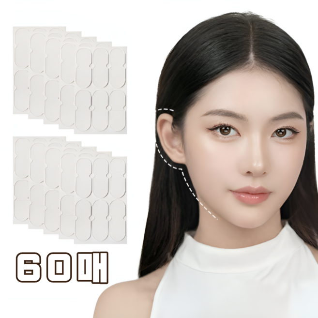 픽투픽 누운귀 요정귀 리프팅 테이프 60매, 1세트