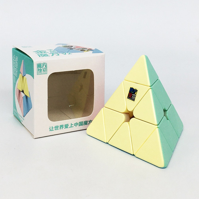 MoYu 피라밍크스 큐브 Pyraminx 선수용 큐브 삼각 특수큐브 퍼즐/30개이상 구매시 마론 8색펜 1개 증정, 혼합색상