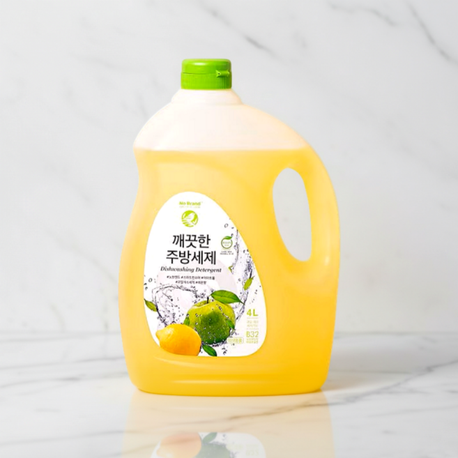 노브랜드 깨끗한 주방세제, 1개, 4L