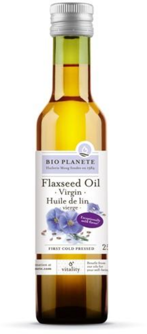 BIO PLANETE 初榨亞麻仁油, 1個, 250ml