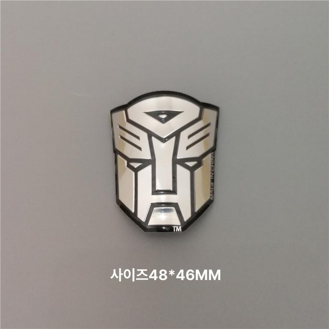 롤스로이스 엠블럼 자동차 부착 제품 호환 스티커 고급차부품 롤스 차량용배지 전기 3d 수정 자전거 오토바이 성격 로고 라벨 금속 장식 라벨링, 4.트랜스포머 로고