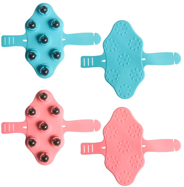 도나토르 장갑형 자석 구슬 마사지기, 핑크, 1개