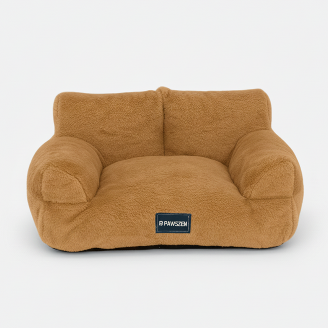 온다페스 반려동물 사계절 쿠션 소파 침대, 카키, 1개