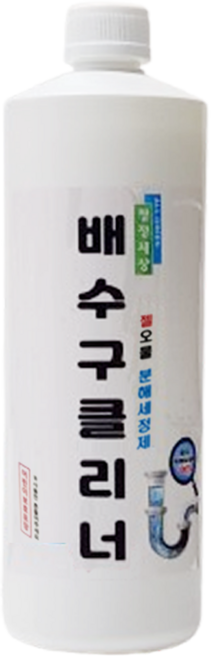 청정세상 세면대 배수관 막힘 배수구 클리너, 1개, 1kg
