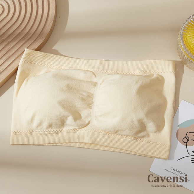 Cavensi 無肩帶一片式小可愛