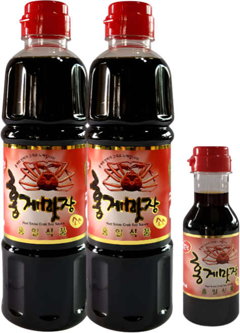 명품장맛 맛간장 만능간장 홍게간장 레드 900ml 2개 + 200ml 세트, 2세트