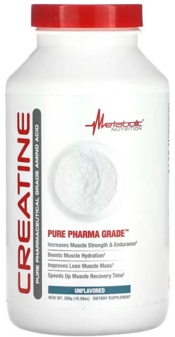 메타볼릭 뉴트리션 크레아틴 일수화물 무맛 300g Metabolic Creatine, 1개 - 쿠팡