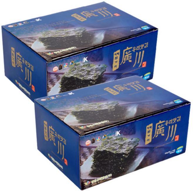 광천우리맛김 무가미전장김, 2개