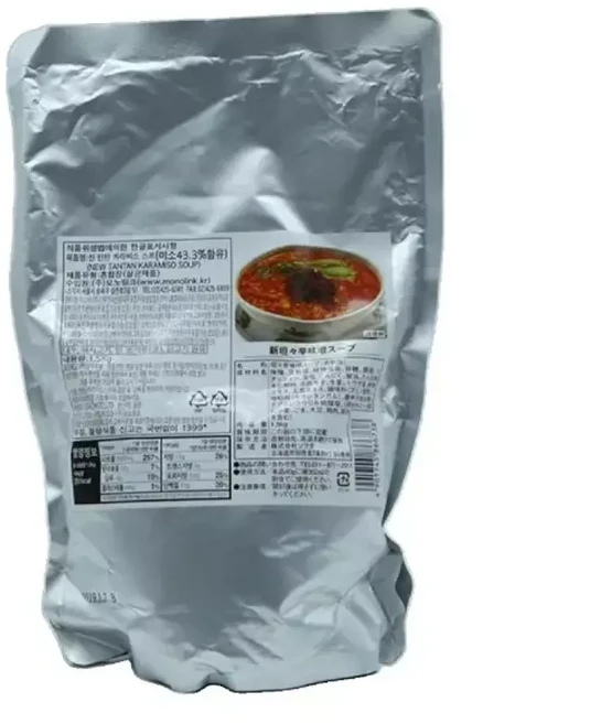 소라치 신 탄탄 카라미소 농축 스프, 1개, 1.5kg