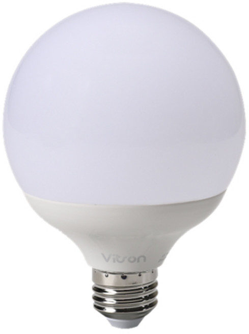 비츠온 볼구 숏타입 LED 전구 화이트 G95 12W, 주광색, 5개