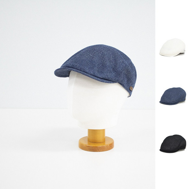 스텟슨 애드 린넨 헌팅캡